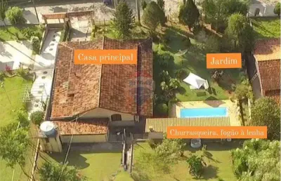 Chácara para alugar em condomínio quintas das esmeraldas (melo viana) de 500.00m² com 5 quartos, 1 suite e 3 garagens