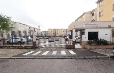 Apartamento para venda em ganchinho de 44.00m² com 2 quartos e 1 garagem