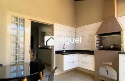 Casa para venda em vila tibério de 162.42m² com 3 quartos e 2 garagens