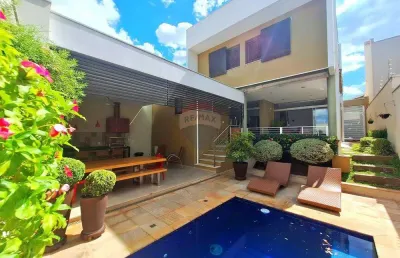 Casa de condomínio para alugar em portal luiza de 250.00m² com 3 quartos, 1 suite e 4 garagens