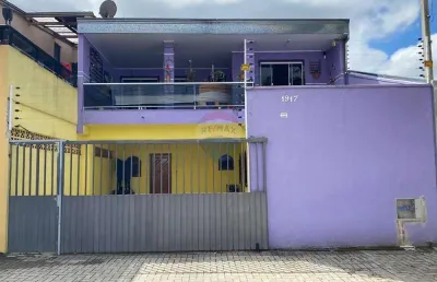Casa para venda em boqueirão de 180.00m² com 5 quartos, 1 suite e 2 garagens