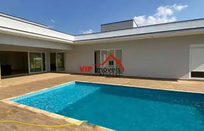 Casa de condomínio para venda em santa eliza de 321.00m² com 3 quartos, 3 suites e 4 garagens