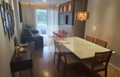 Apartamento para venda em centro de 85.00m² com 3 quartos, 1 suite e 2 garagens
