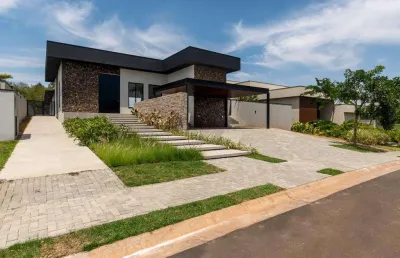 Casa de condomínio para venda e aluguel em loteamento residencial pedra alta (sousas) de 443.40m² com 4 quartos, 4 suites e 4 garagens