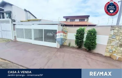 Casa para venda em jardim ipiranga de 253.00m² com 3 quartos e 1 suite