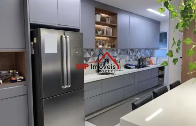 Apartamento para venda em jardim ana maria de 160.00m² com 3 quartos, 3 suites e 4 garagens