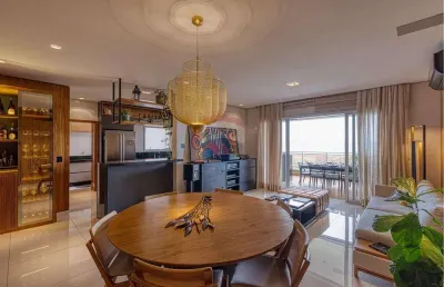 Apartamento para venda em residencial alto do ipê de 195.00m² com 3 quartos, 3 suites e 4 garagens