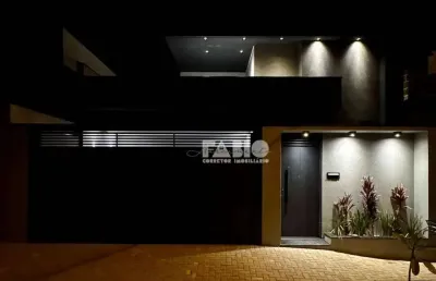 Casa para venda em residencial setsul ii de 125.00m² com 3 quartos, 1 suite e 2 garagens