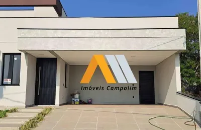 Casa de condomínio para venda em residencial flores de 160.00m² com 3 quartos e 2 suites