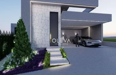 Casa de condomínio para venda em residencial maria julia de 152.00m² com 3 quartos, 3 suites e 3 garagens