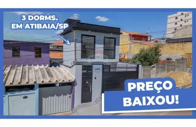 Casa para venda em nova cerejeira de 113.10m² com 3 quartos, 1 suite e 2 garagens