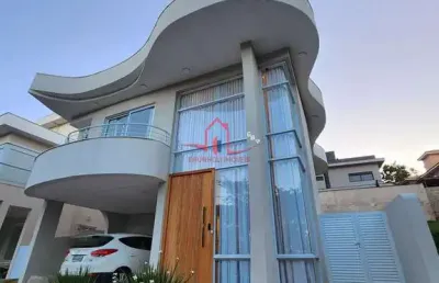 Casa para venda em residencial ibi-aram de 287.00m² com 4 quartos, 3 suites e 4 garagens