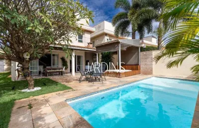 Casa de condomínio para venda em condomínio jardim sul de 239.00m² com 3 quartos, 3 suites e 4 garagens