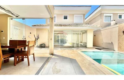 Casa para venda em condomínio reserva domaine eco residence de 195.00m² com 3 quartos, 3 suites e 4 garagens