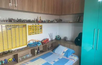 Sobrado para venda em vila oliveira de 129.00m² com 3 quartos, 1 suite e 2 garagens