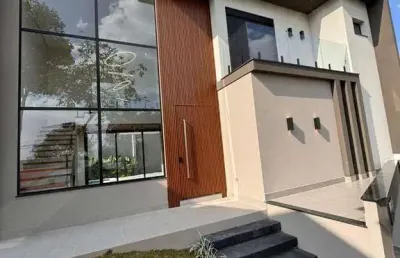 Casa de condomínio para venda e aluguel em terras da estância de 215.00m² com 3 quartos, 3 suites e 4 garagens