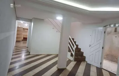 Sobrado para venda em jardim camila de 250.00m² com 3 quartos, 1 suite e 2 garagens