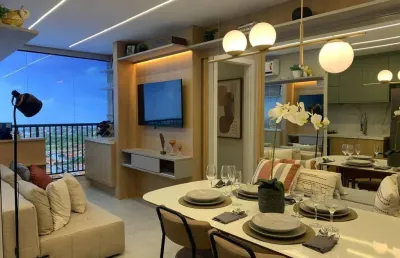 Apartamento para venda em jardim nossa senhora auxiliadora de 108.40m² com 1 quarto e 1 garagem