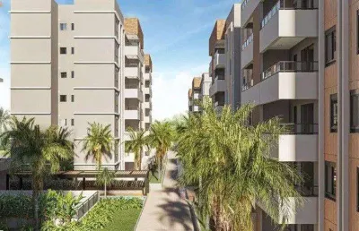 Apartamento para venda em taquaral de 78.00m² com 3 quartos, 1 suite e 2 garagens