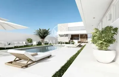 Casa de condomínio para venda em campestre de 350.00m² com 3 quartos, 3 suites e 4 garagens