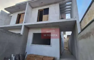 Sobrado para venda em jardim bom clima de 130.00m² com 4 quartos, 1 suite e 2 garagens