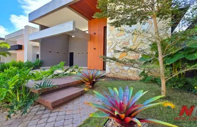Casa de condomínio para alugar em centro de 216.00m² com 3 quartos, 3 suites e 2 garagens