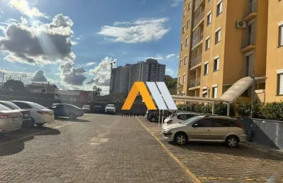 Apartamento para venda em condomínio piazza del platano de 76.00m² com 3 quartos, 1 suite e 1 garagem