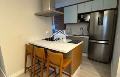 Apartamento para venda em vila augusta de 66.00m² com 3 quartos, 1 suite e 1 garagem