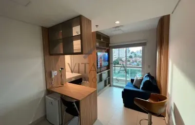 Apartamento para alugar em vila seixas de 36.00m² com 1 quarto, 1 suite e 1 garagem