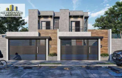 Sobrado para venda em vila brasileira de 77.00m² com 2 quartos, 2 suites e 2 garagens