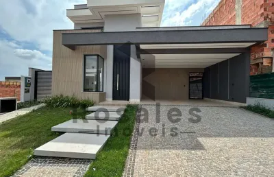 Casa para venda em santorini residencial club de 216.00m² com 3 quartos, 3 suites e 4 garagens