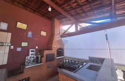 Casa para venda em loteamento santa rosa de 30.00m² com 1 quarto e 2 garagens