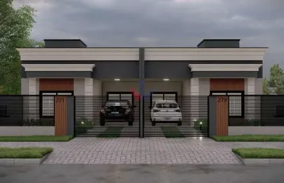 Casa para venda em costeira de 82.00m² com 3 quartos, 1 suite e 2 garagens