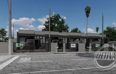 Casa para venda em matinhos de 50.00m² com 2 quartos e 1 garagem