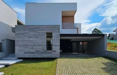 Casa para venda em cézar de souza de 267.00m² com 3 quartos, 3 suites e 4 garagens