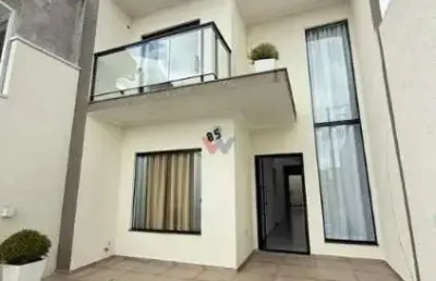 Sobrado para venda em eucaliptos de 90.00m² com 3 quartos, 2 suites e 2 garagens