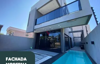 Sobrado para venda em guaratuba de 200.00m² com 3 quartos, 1 suite e 1 garagem