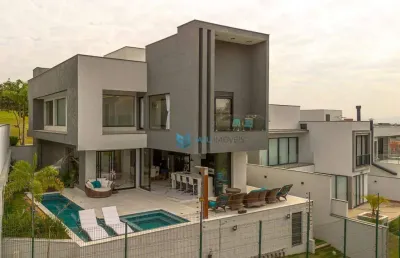 Casa de condomínio para venda em alphaville nova esplanada de 299.00m² com 3 quartos, 3 suites e 4 garagens