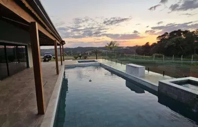 Chácara para venda em cocuera de 300.00m² com 3 quartos, 3 suites e 6 garagens