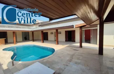 Casa para alugar em loteamento residencial jardim jacyra de 445.00m² com 4 quartos, 3 suites e 4 garagens