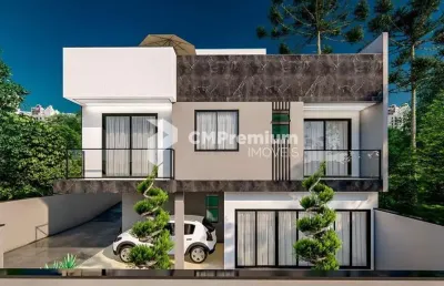 Sobrado para venda em seminário de 179.00m² com 2 quartos e 1 suite