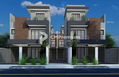 Sobrado para venda em mercês de 138.00m² com 3 quartos, 1 suite e 2 garagens