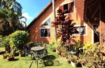 Casa para alugar em sítio recreio dos cafezais de 341.39m² com 3 quartos, 1 suite e 2 garagens