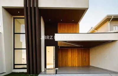 Casa de condomínio para venda em residencial evidências de 195.00m² com 3 quartos, 3 suites e 4 garagens