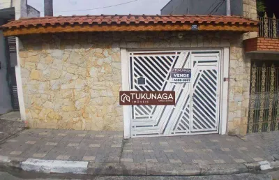 Sobrado para venda em vila milton de 145.00m² com 3 quartos, 1 suite e 6 garagens
