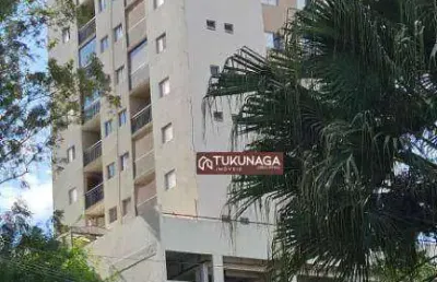 Apartamento para venda em parque continental ii de 60.00m² com 2 quartos, 1 suite e 1 garagem