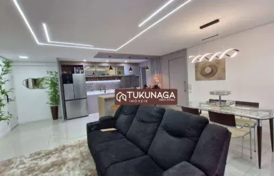 Apartamento para venda em vila augusta de 89.00m² com 3 quartos, 1 suite e 2 garagens