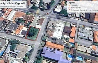 Terreno à venda na Rua Agostinho Caporali, 475, Jardim Armênia, Mogi das Cruzes
