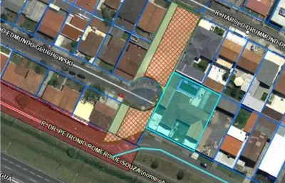 Terreno para venda em cajuru de 986.00m² com 5 garagens