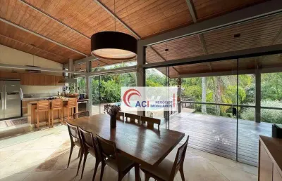 Casa de condomínio para venda em chácaras do peroba de 382.00m² com 5 quartos, 5 suites e 4 garagens